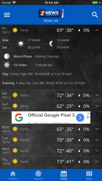 KTVN 2 News Weather App