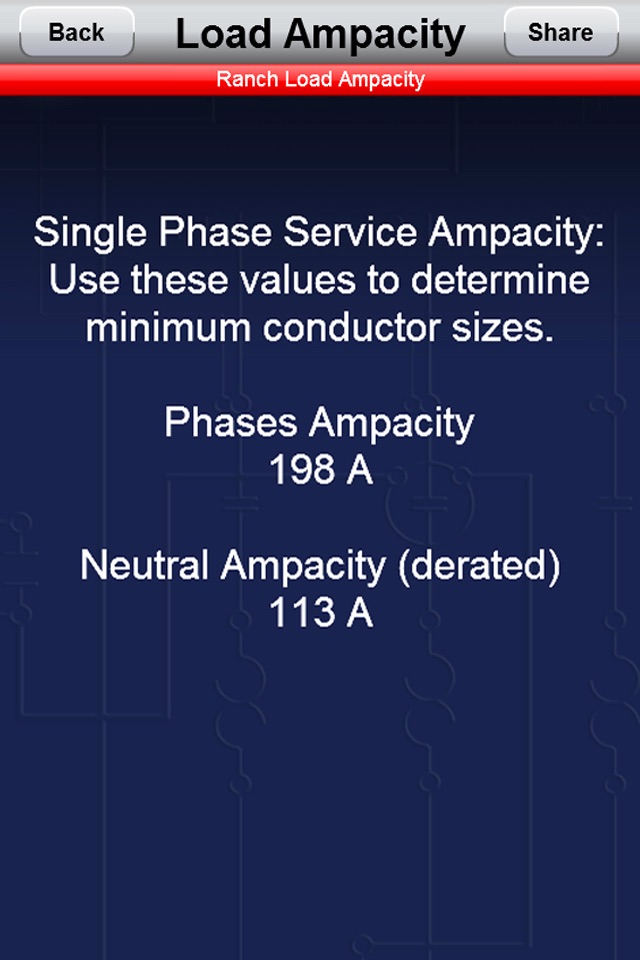 Electrical Load Calculator '14 screenshot 4