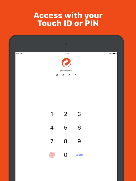 GoodSync iPad screenshot