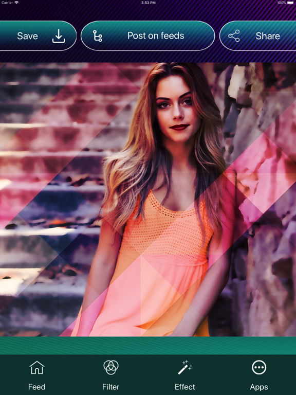 Screenshot #4 pour Photo Color Effects Editor