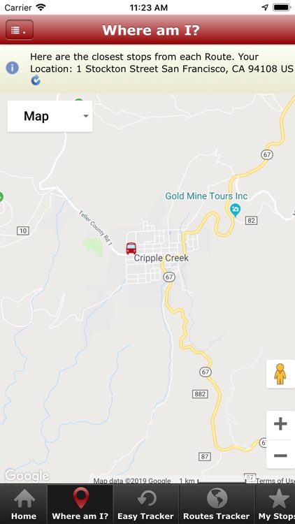 TSO Cripple-Creek Transit