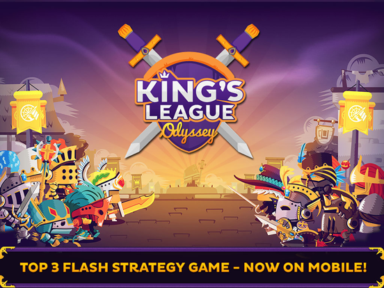 King's League: Odyssey на iPad