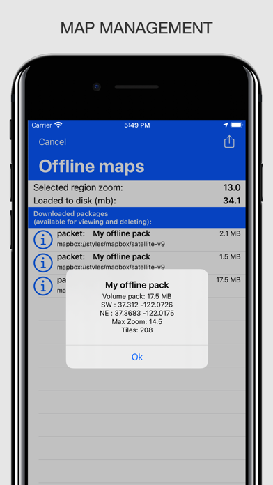 GPS Tracker, Offline Maps Screenshot