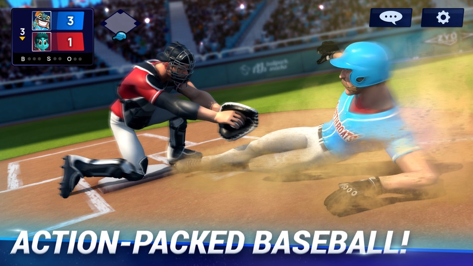 #5. Ballistic Baseball (iOS) 由: Gameloft