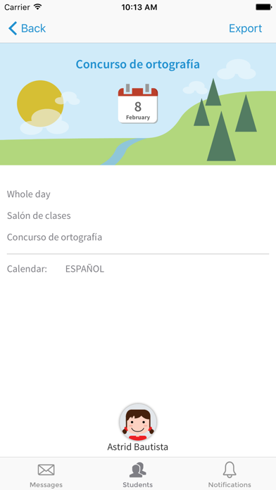 Compartir en familia Screenshot