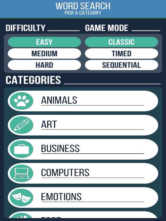 Screenshot #4 pour Word Search Brain Puzzle