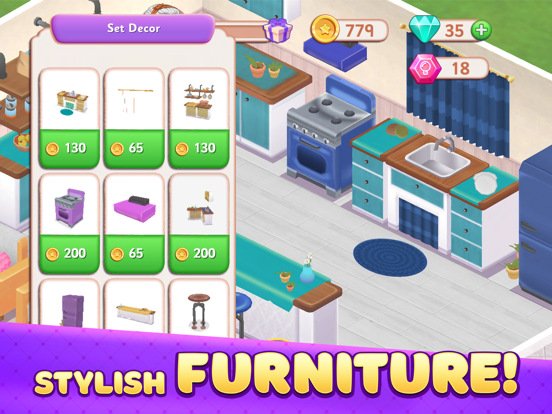 Decor Dream - Home Design Game iPad screenshot 5 - Games app