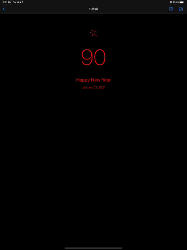‎Countdown # Screenshot