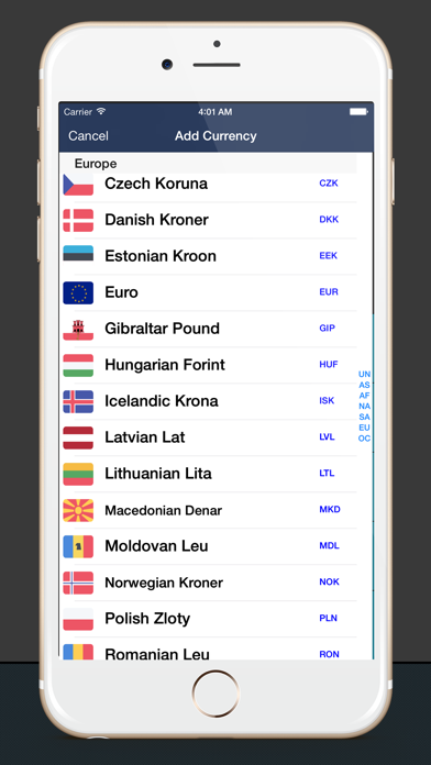 Screenshot #3 pour Currency Exchange Rates