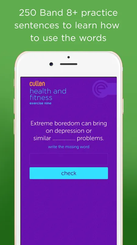 Cullen IELTS 8+ screenshot 2 of 5