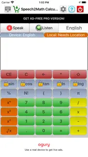 speech2math calculator iphone resimleri 3