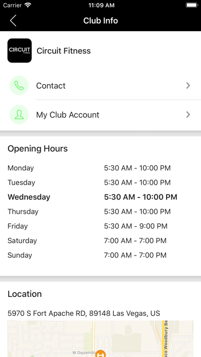 Screenshot #2 pour Circuit Fitness App