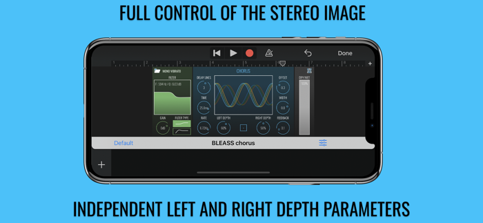 BLEASS Chorus AUv3 Plugin