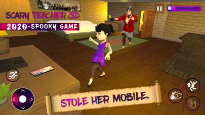 Evil Teacher Spooky 3D Game Screenshot