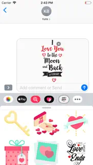 love romance - adult stickers айфон картинки 1