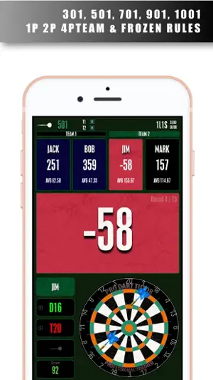 Dart Scorekeeper PDT screenshot 4