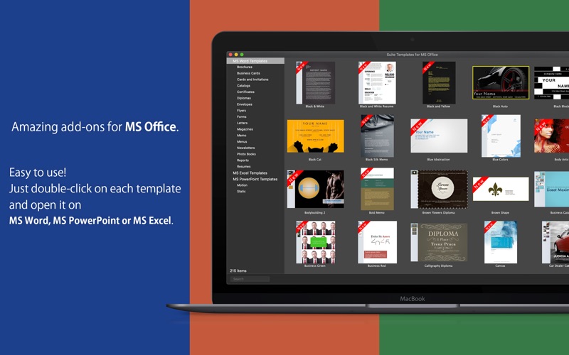 Suite Templates for MS Office