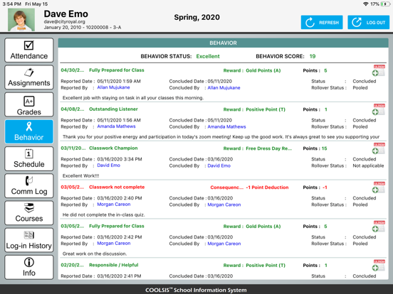 COOLSIS Family Access iPad screenshot