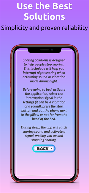 ‎Snoring Solutions Screenshot