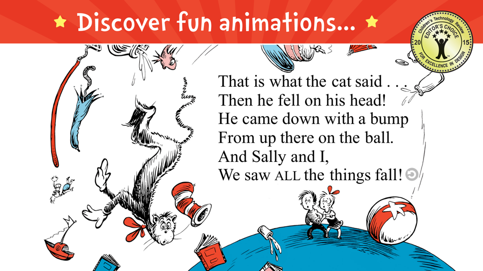 #2. The Cat in the Hat (iOS) 由: Oceanhouse Media