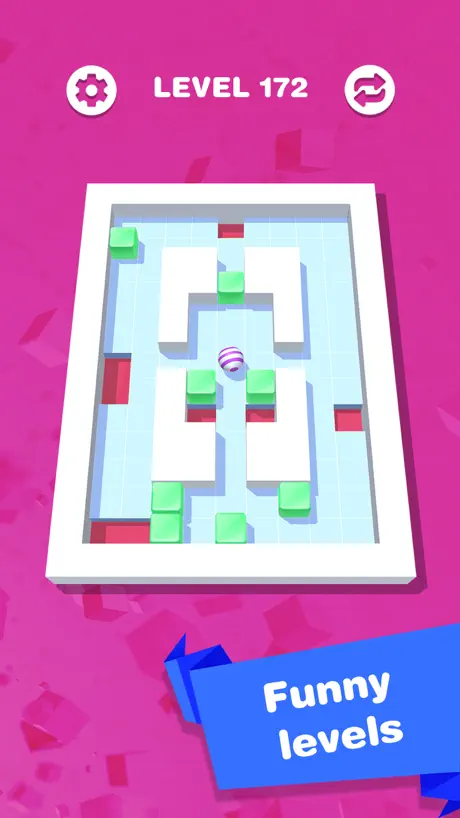Rolling Fill: Push Cubes Hole