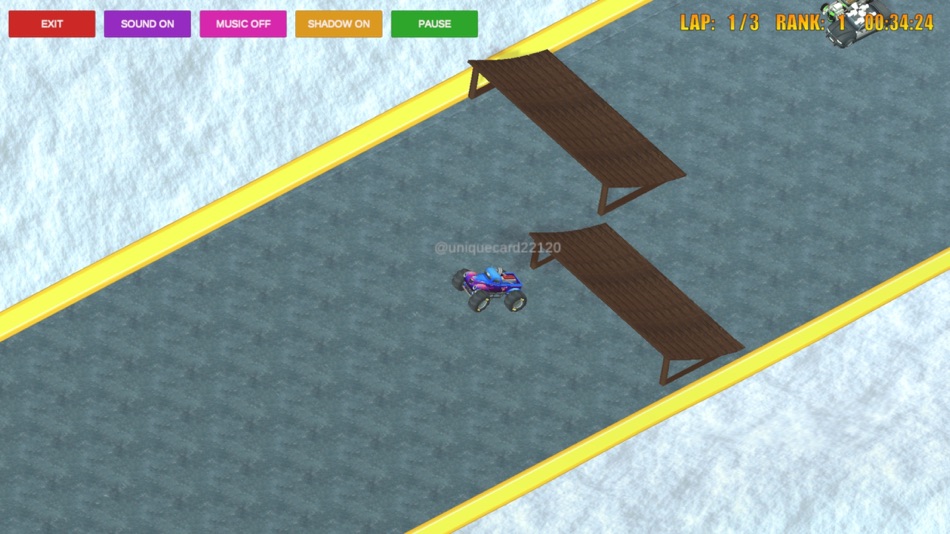 #7. Toy Car Mini Racing (iOS) โดย: Pix Arts