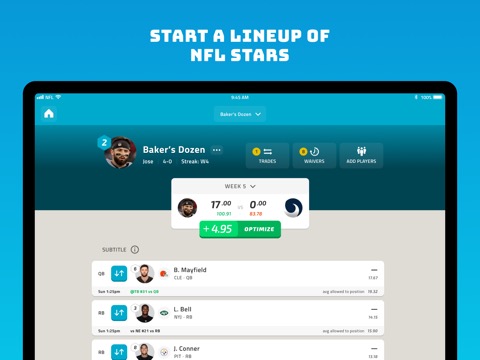 NFL Fantasy Footballのおすすめ画像7