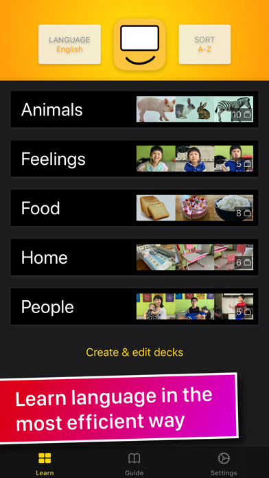 Screenshot #3 pour Schooling Papa ◎ Flashcard App