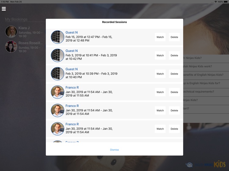 English Ninjas Kids screenshot-4