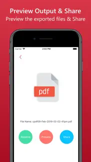 contacts to pdf file converter iphone screenshot 4