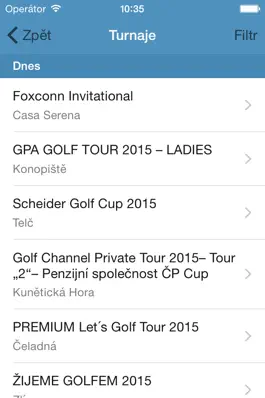 Game screenshot Česká golfová federace mod apk
