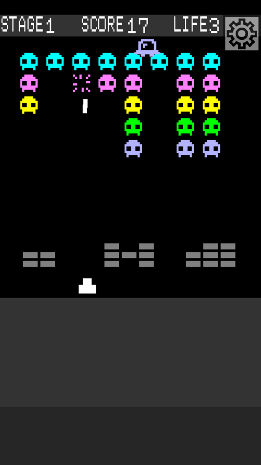 Invaders(Simple) (iOS) 由: Masanao Baba Invaders(Simple) (iOS) 由: Masanao Baba