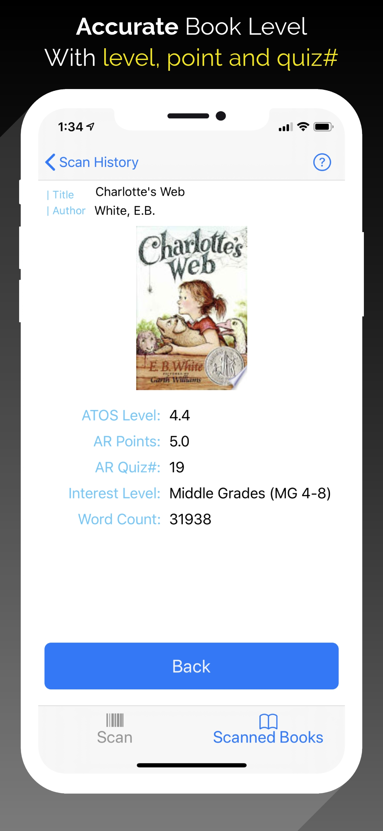 Book Level Checker