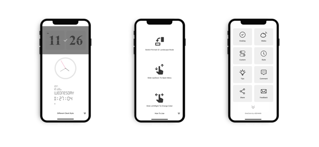 ‎OneClock - A Simple Flip Clock Screenshot