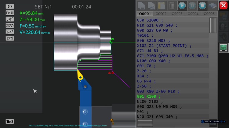 CNC Lathe Simulator Lite