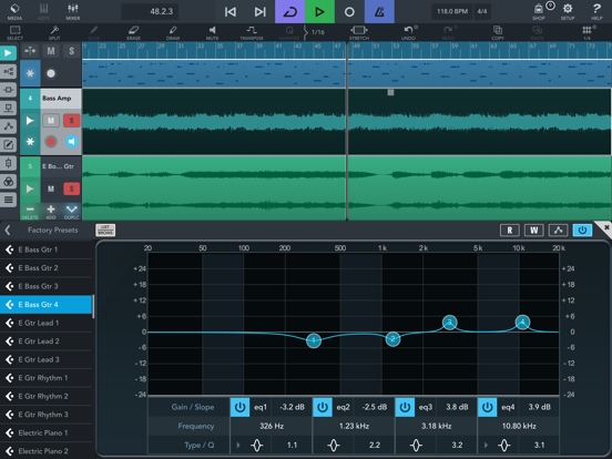 Cubasis LE 3 iPad screenshot 7 - Music app