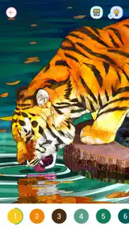 coloring book -color by number iphone images 3