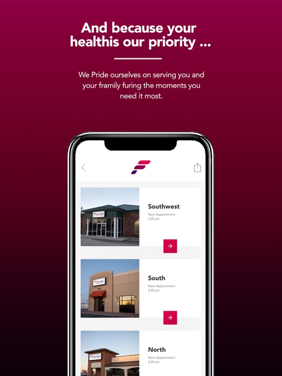 Screenshot #5 pour First Med Urgent Care