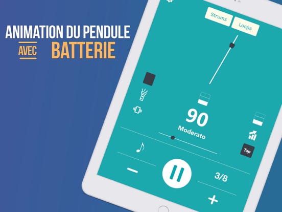 Screenshot #5 pour Metronome BEATS: Tap Tempo Bpm