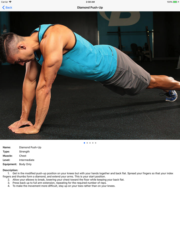 Screenshot #5 pour BodyWeight Gym Guide Pro