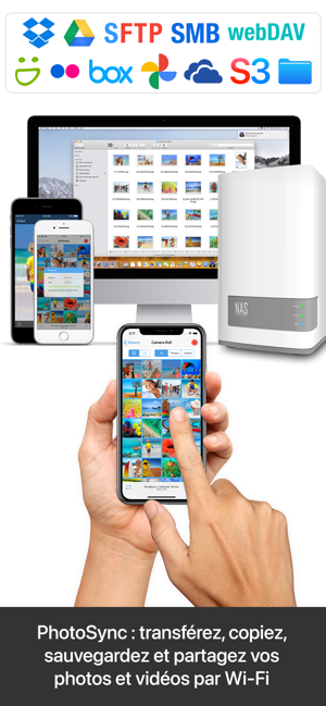 ‎PhotoSync – transfert photos Capture d'écran