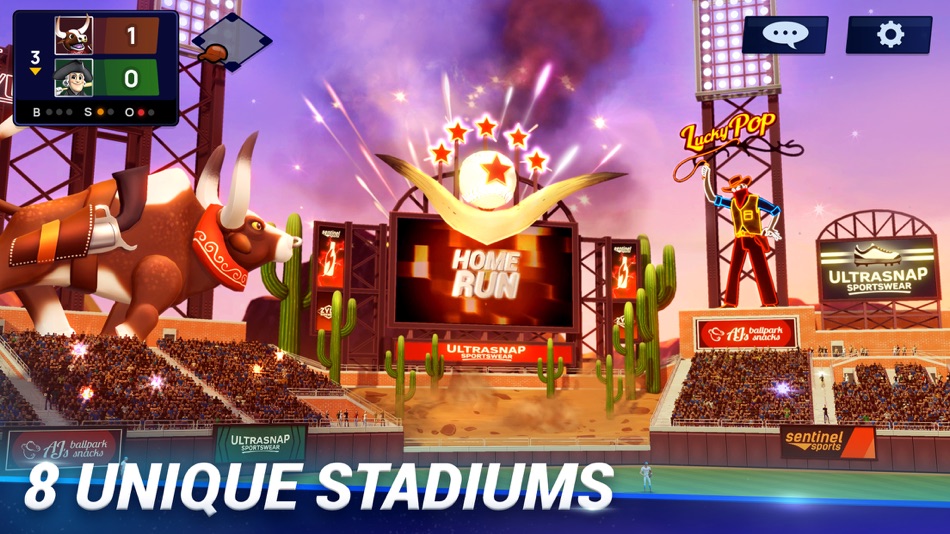 #9. Ballistic Baseball (iOS) 由: Gameloft