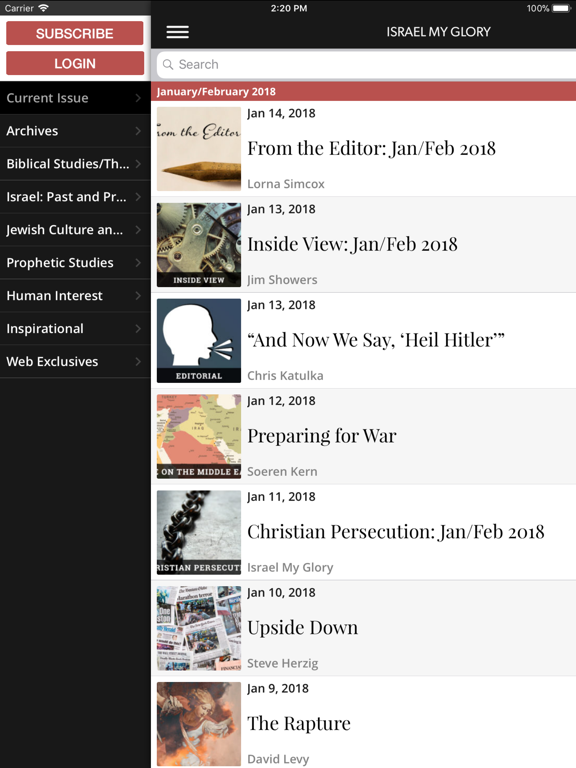 Screenshot #6 pour Israel My Glory Magazine