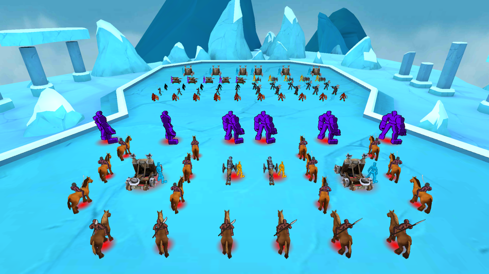 #3. Epic Battle Simulator (iOS) Podle: Rappid Studios PC