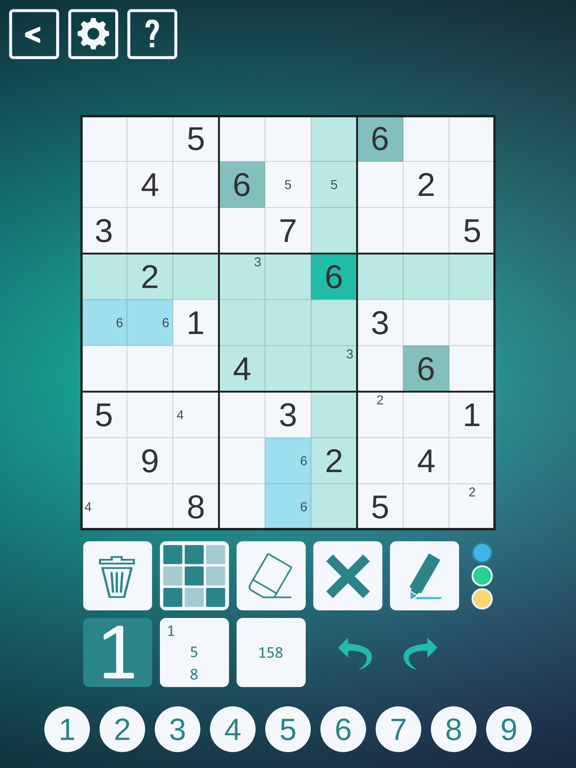 Screenshot #4 pour Classic Sudoku!