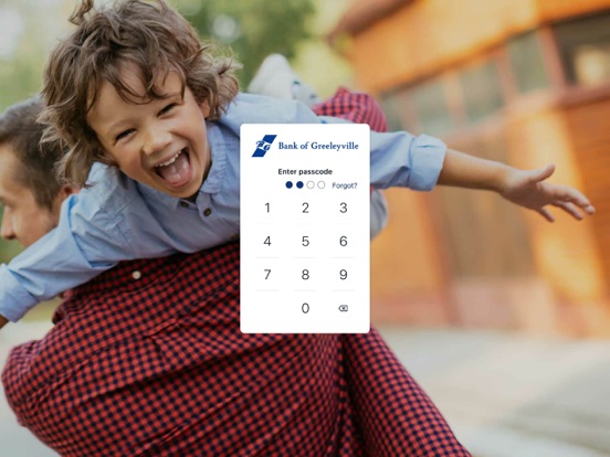 Bank of Greeleyville iPad screenshot 2 - Finance app