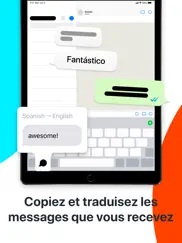 itranslate clavier iPad Captures Décran 2