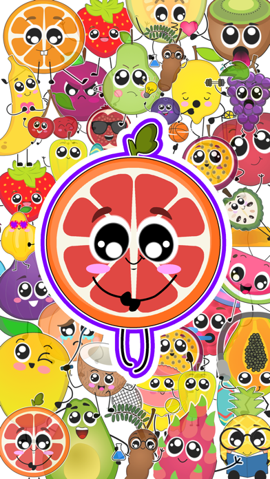 Screenshot #1 pour Land Of Fruits Stickers