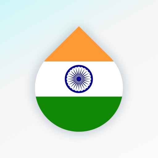 Learn Hindi language by Drops icon