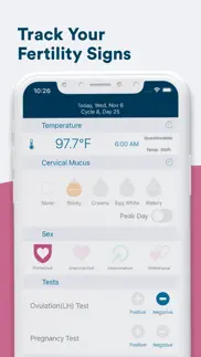 kindara: fertility tracker iphone screenshot 4